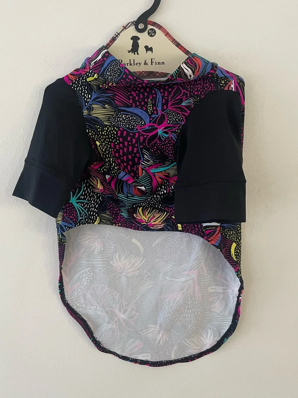 Barkley & Finn Tropical Dog Swim Shirt Size M